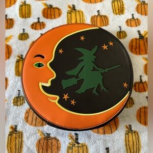 Backstitch Bruja Moon Witch Halloween Stars Night Purse Bag Backpack NEW!